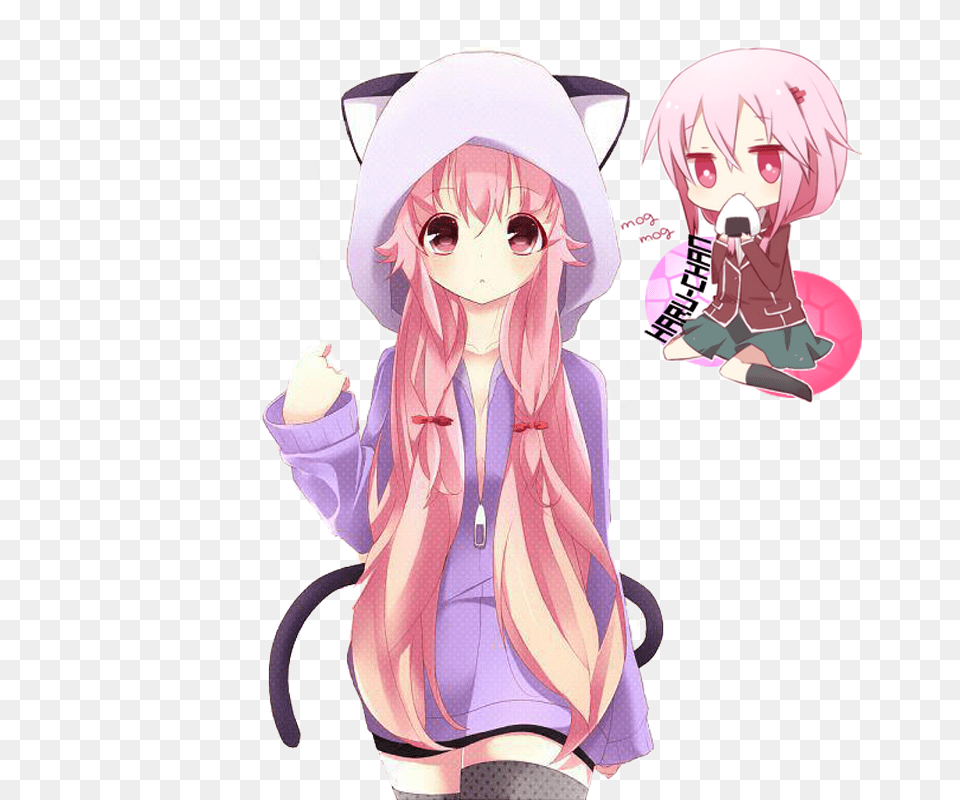 Base Images Cute Anime Girl Base, Book, Comics, Publication, Baby Free Transparent Png