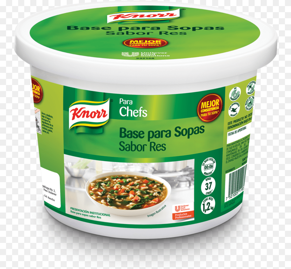 Base Para Sopas Sabor Res Knorr, Dessert, Food, Yogurt, Lunch Free Png Download