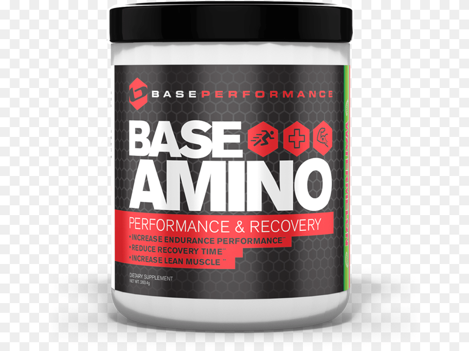Base Performance Bodybuilding Supplement, Can, Tin Free Png