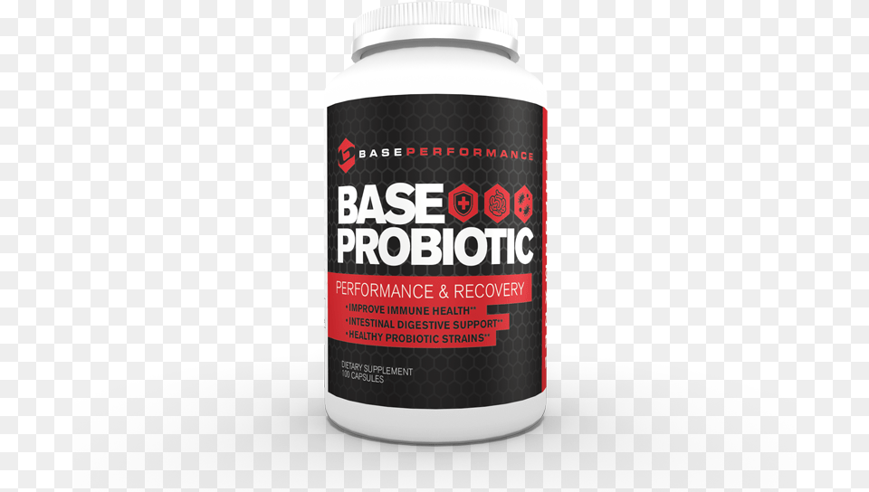Base Probiotic 2 Month Supply Strawberry, Bottle, Herbal, Herbs, Plant Free Transparent Png