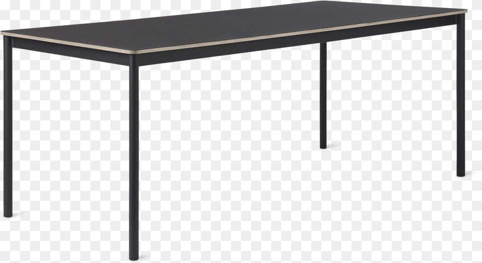 Base Table Muuto Base Table Black, Desk, Dining Table, Furniture, Coffee Table Free Png Download