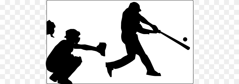 Baseball People, Person, Silhouette, Adult Png Image