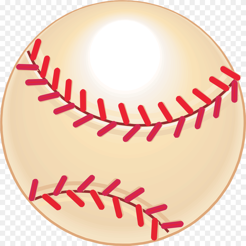 Baseball Ball Baseball, Food, Birthday Cake, Cake, Cream Free Png Download