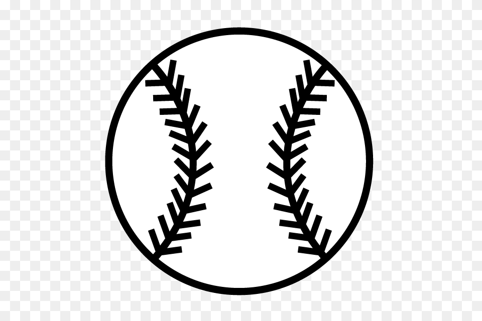 Baseball Ball Icon Mark Illustration, Leaf, Plant, Stencil, Astronomy Free Png