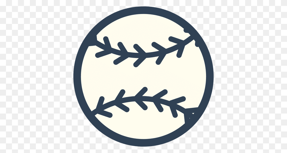 Baseball Ball Stroke Icon, Outdoors, Nature Png Image