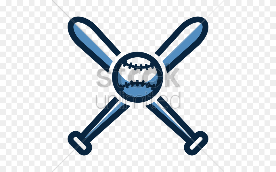 Baseball Bat And Ball Icon Vector, Blade, Dagger, Knife, Weapon Free Png Download