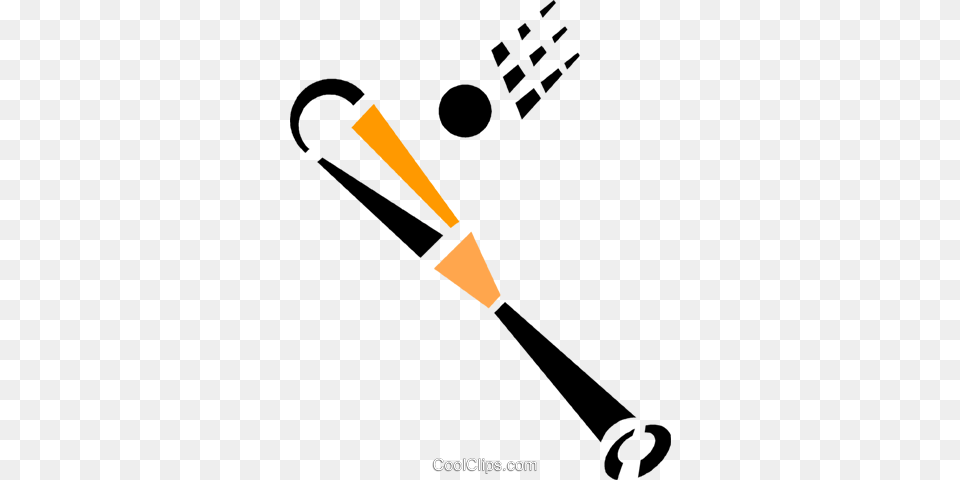 Baseball Bat And Ball Royalty Vector Clip Art Illustration, Baseball Bat, Sport, People, Person Free Png