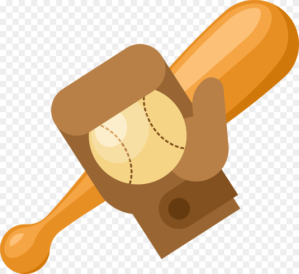 Baseball Bat And Glove Clipart, People, Person, Device, Sport Png