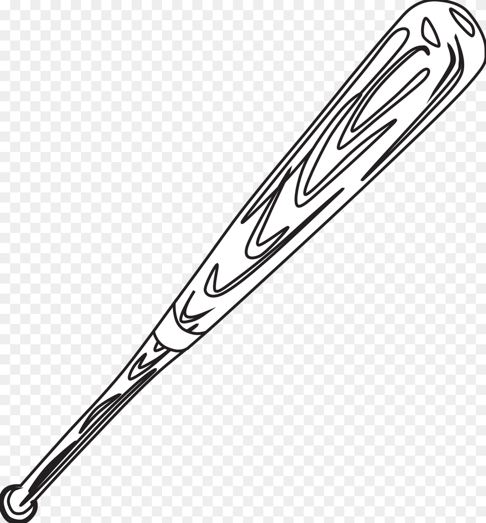 Baseball Bat Clipart Line Drawing, Baseball Bat, Sport, Field Hockey, Field Hockey Stick Free Png Download