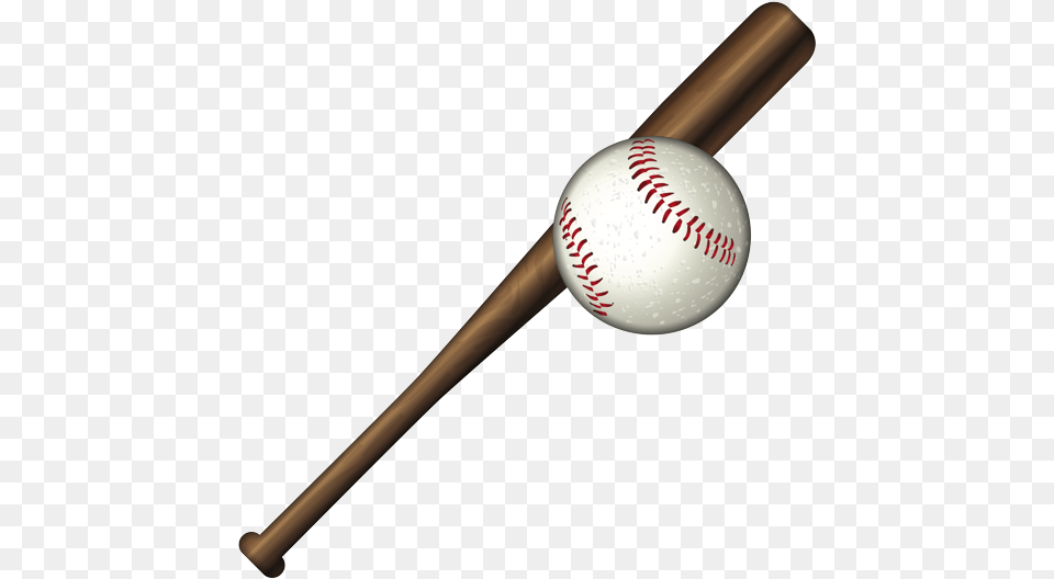 Baseball Bat Emoji, Ball, Baseball (ball), Baseball Bat, Sport Free Transparent Png
