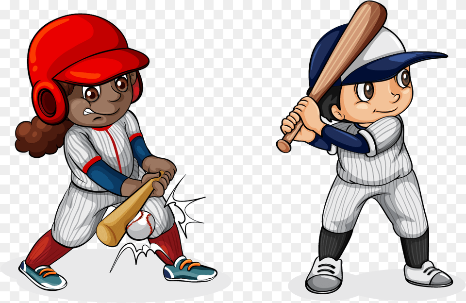 Baseball Bat Stock Photography Clip Art Cartoon Baseball Player, Team Sport, Team, Sport, Person Free Png