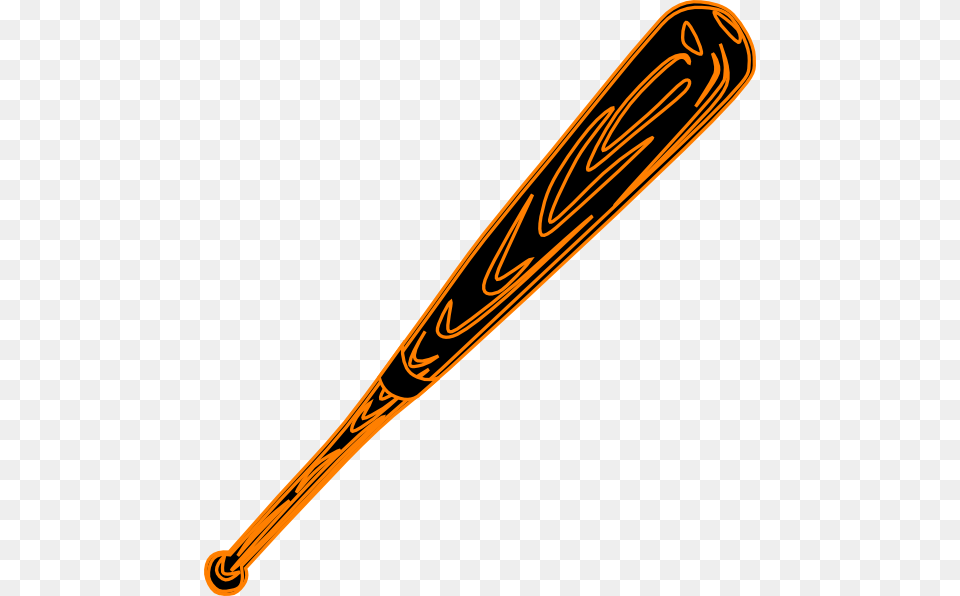 Baseball Bat Svg Clip Art At Clker Baseball Bat Vector, Baseball Bat, Sport, Smoke Pipe Png Image