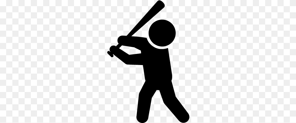 Baseball Bat Vector Baseball Iconos, Gray Free Transparent Png