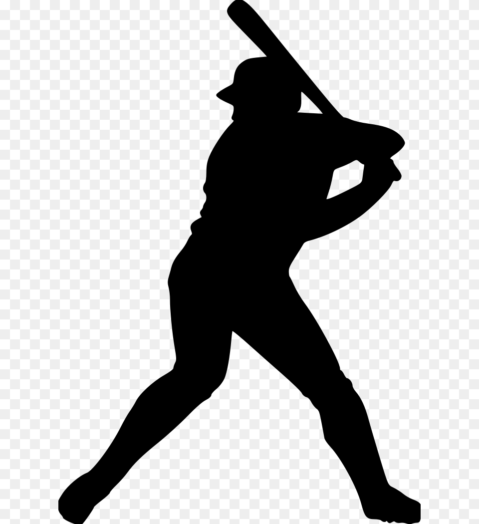 Baseball Batter File Size Baseball Player Clipart, Gray Free Transparent Png