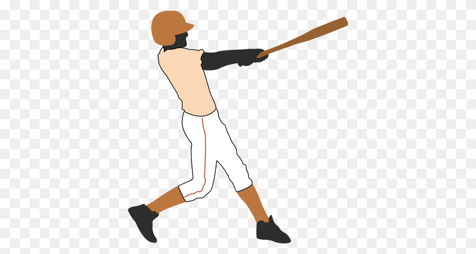 Baseball Batter Silhouette, Athlete, Team, Sport, Person Free Png