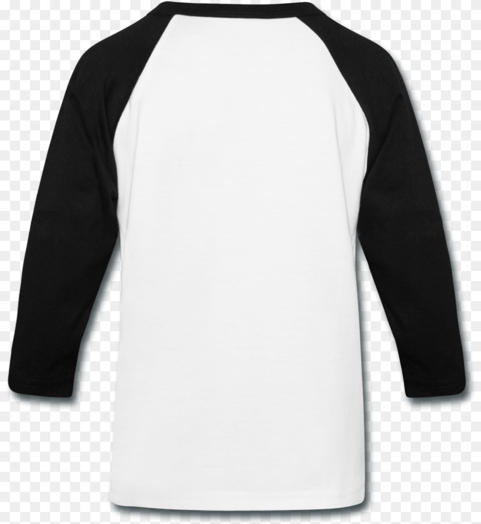 Baseball Blank Shirt Template Front And Back Clipart Raglan Sport Grey Black, Clothing, Long Sleeve, Sleeve Free Transparent Png