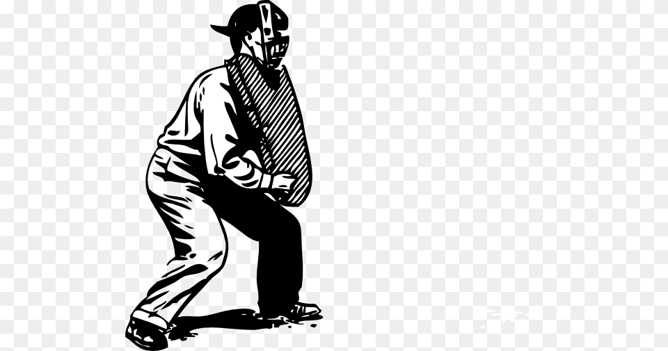 Baseball Catcher Clip Art, Adult, Person, People, Man Png Image