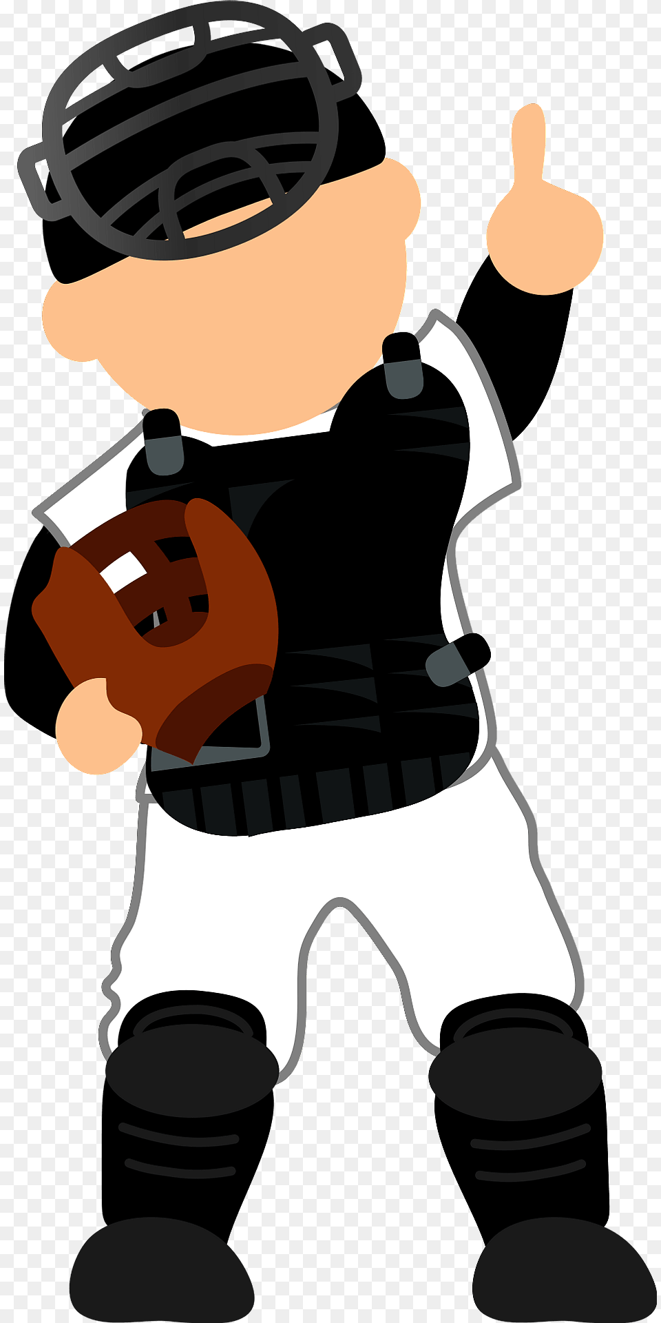 Baseball Catcher Clipart, People, Sport, Hand, Glove Free Png