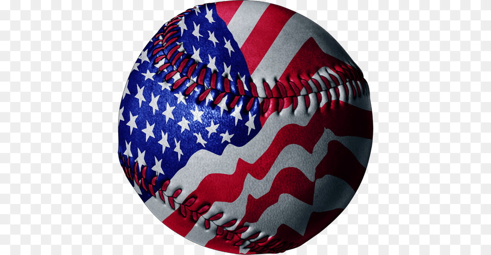 Baseball Clipart American Flag American Flag Baseball Clipart, Sphere Png