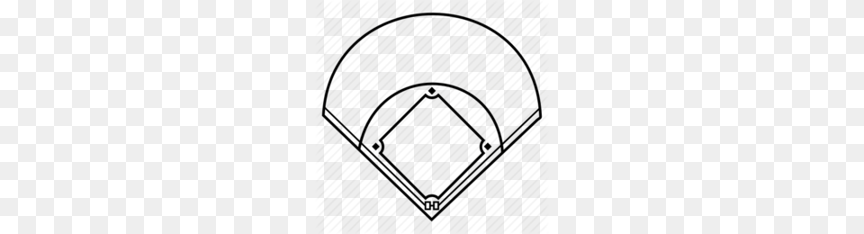 Baseball Diamond Clipart, Arch, Architecture, Accessories, Bag Png Image