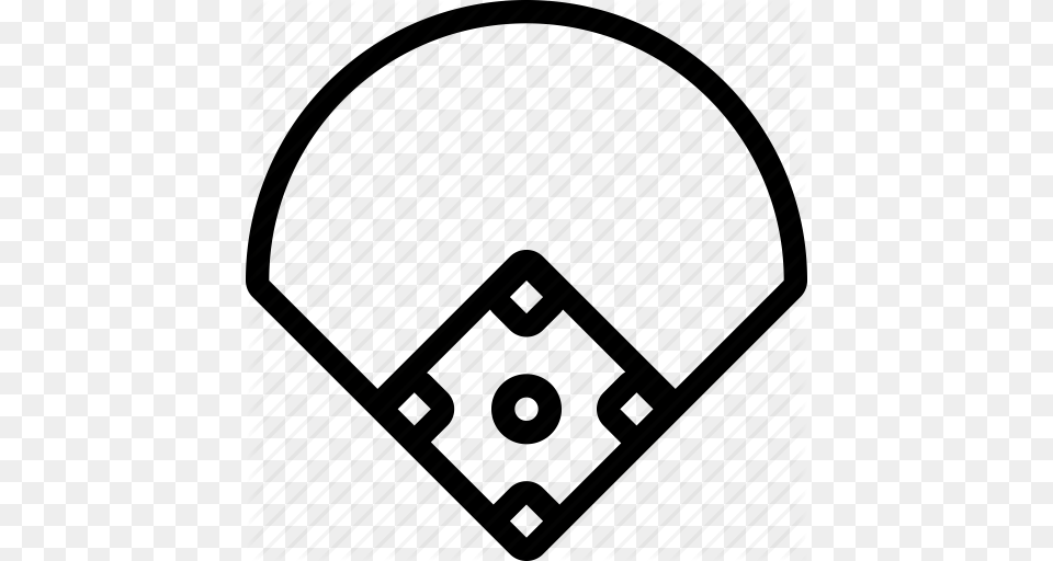 Baseball Diamond Field Game Sport Icon, Accessories, Bag, Handbag, American Football Png Image