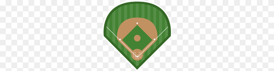 Baseball Diamond Field Sticker, People, Person, Sport, Team Free Transparent Png