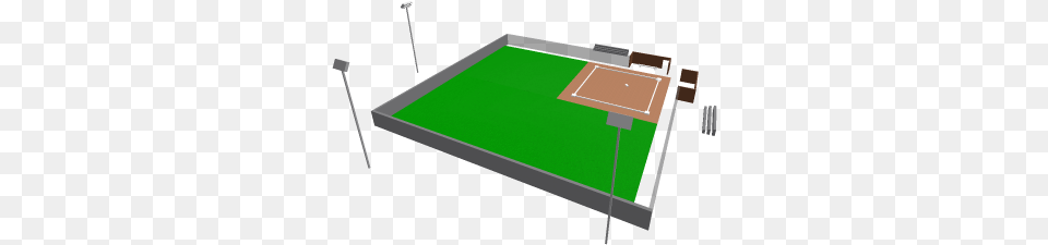 Baseball Diamond Model Roblox Horizontal, Badminton, Person, Sport, Ball Free Png Download