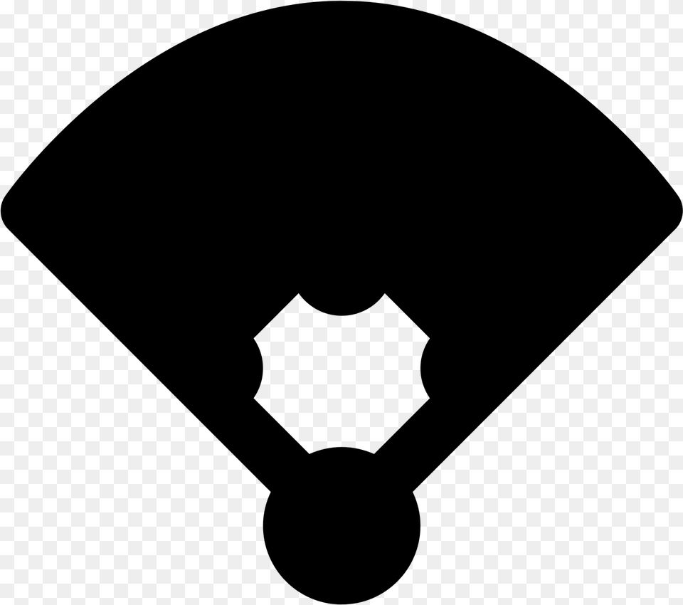 Baseball Field Icon Baseball Field Image, Gray Png