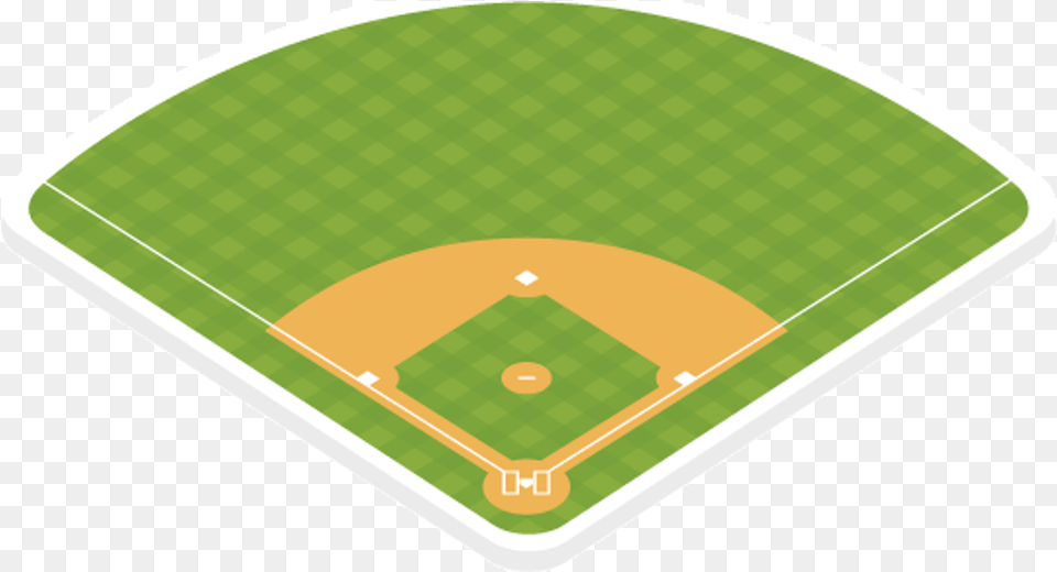Baseball Field With A Ball Flying Out Transparent Baseball Field Clipart, People, Person, Sport, Team Free Png Download