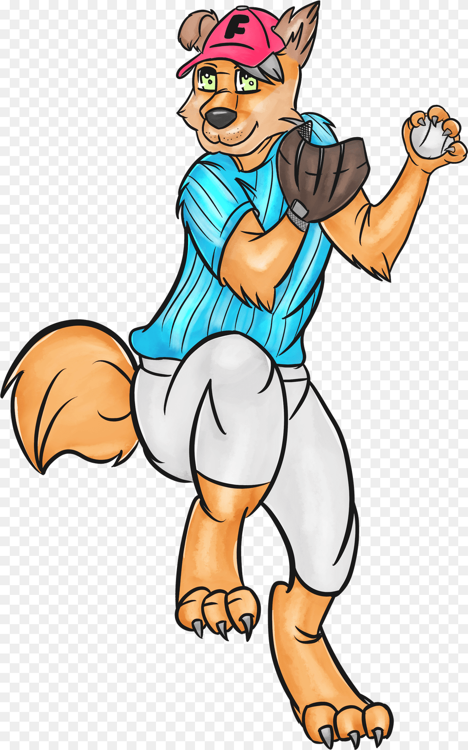 Baseball Furry, People, Person, Book, Comics Free Png