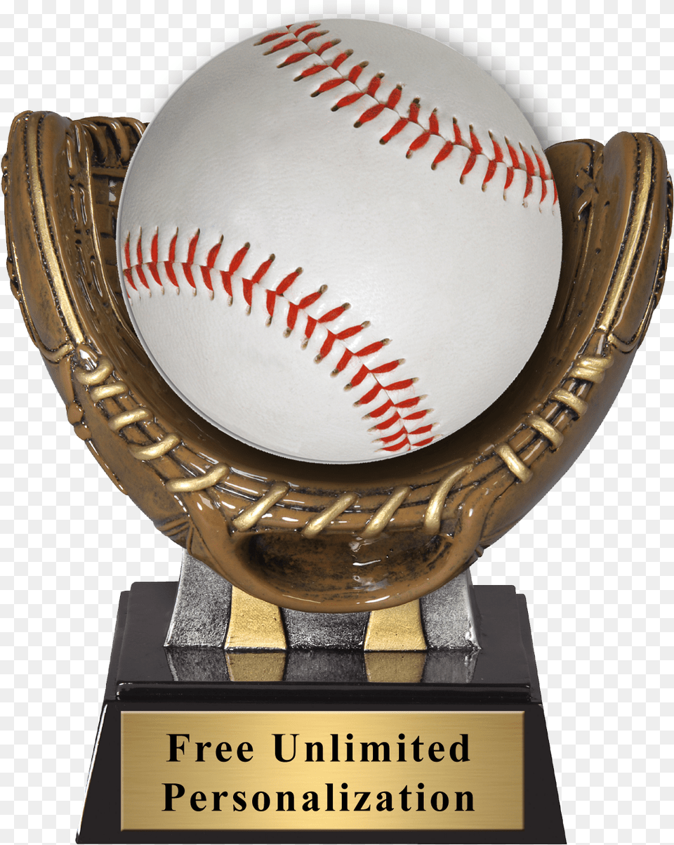 Baseball Glove Ball Holder Trophy K2 Awards And Apparel Baseball Holder, Baseball (ball), Baseball Glove, Clothing, Sport Free Png