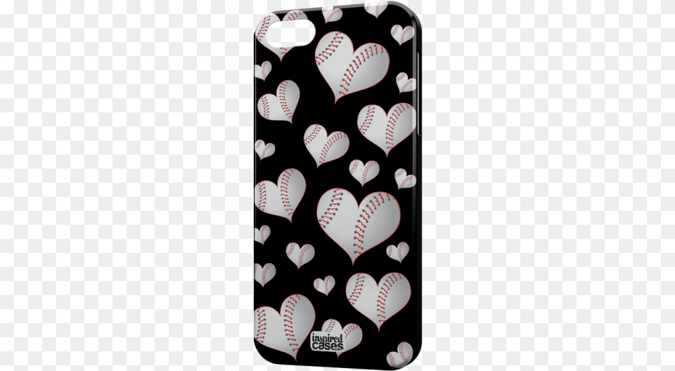 Baseball Heart Design For Iphone 5 Amp 5s Case Inspiredcases Baseball Heart Pattern Case Galaxy, Ball, Baseball (ball), Sport Png