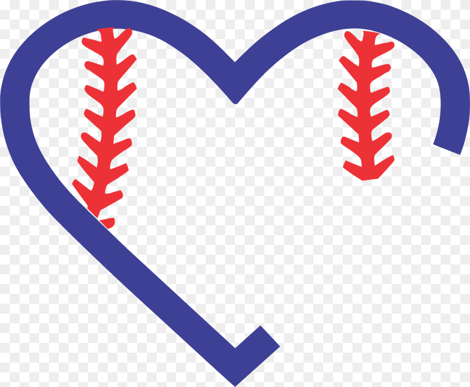 Baseball Heart Half Baseball Half Softball Svg, Blackboard Free Png Download