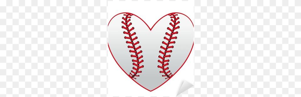 Baseball Heart Vector, Embroidery, Pattern Free Png Download