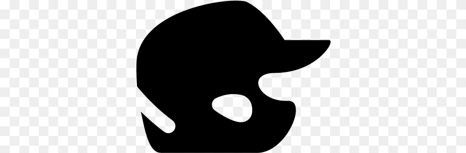 Baseball Helmet Vector Baseball Helmet Silhouette, Gray Png