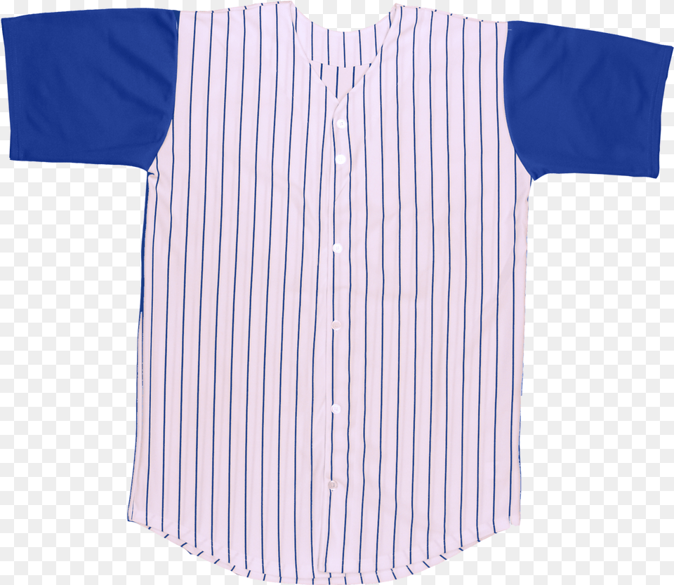 Baseball Jersey Pinstripe Youthdata Zoom Cdn Polo Shirt, Clothing, Blouse, Dress Shirt, Person Png Image