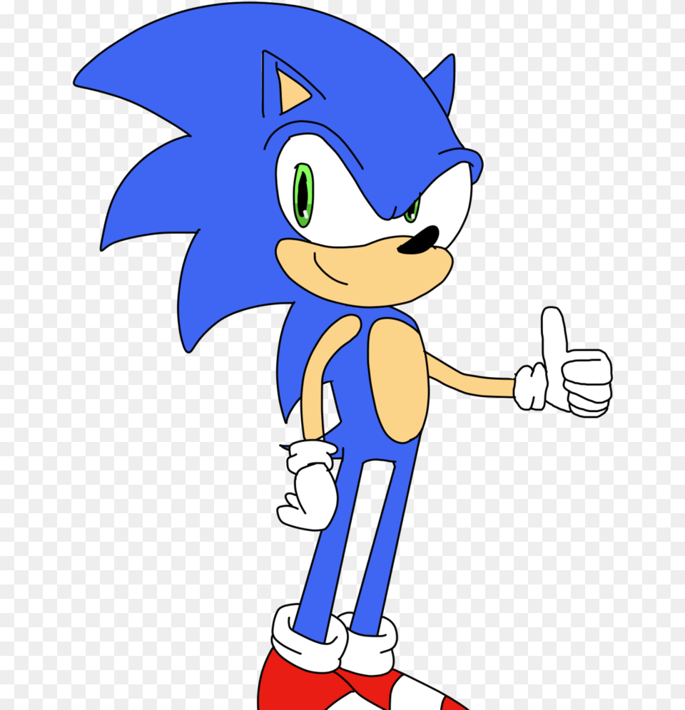 Baseball Laces Bad Drawings Of Sonic, Cartoon, Baby, Person Png Image