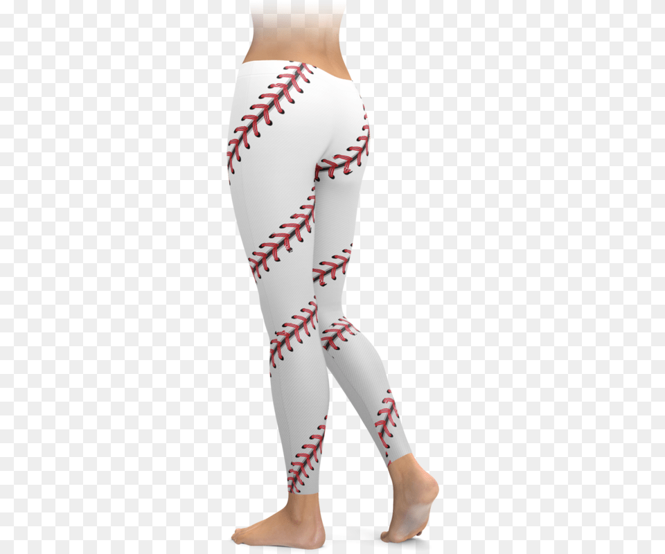 Baseball Leggings, Clothing, Hosiery, Tights, Adult Png