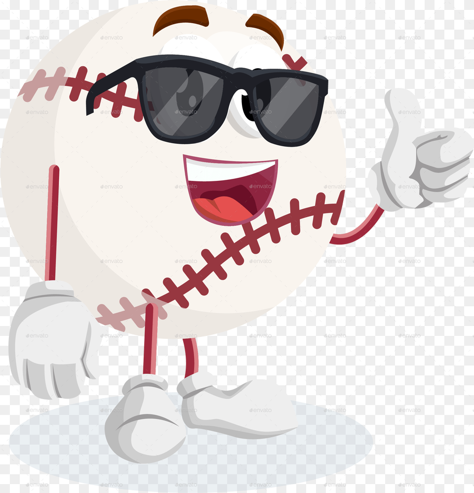 Baseball Logo Mascot Mascot, Person, Hand, Body Part, Glasses Png