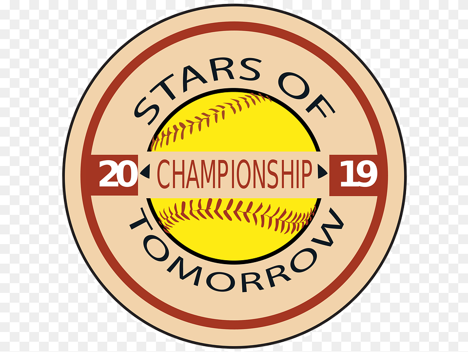 Baseball Logo Stars Of Tomorrow Circle, Ball, Baseball (ball), Sport Free Png Download