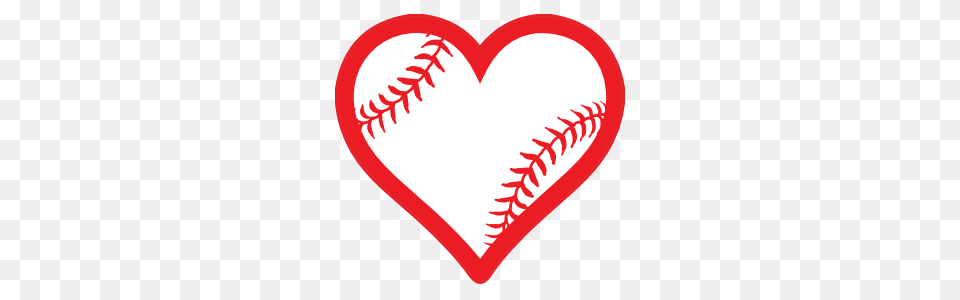 Baseball Or Softball With Wings Sticker, Heart, Food, Ketchup Free Png