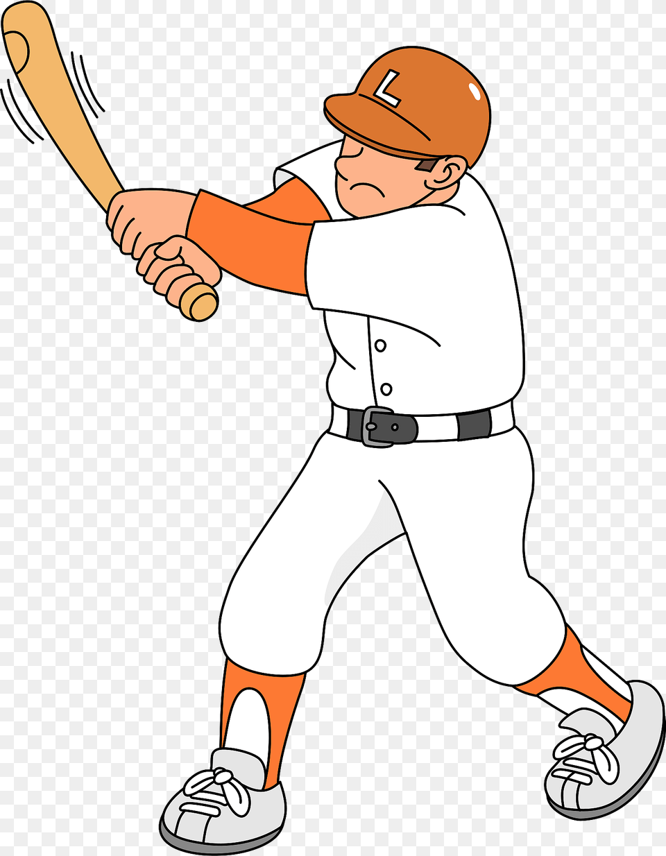 Baseball Player Batting Clipart, Athlete, Team, Sport, Person Free Png Download