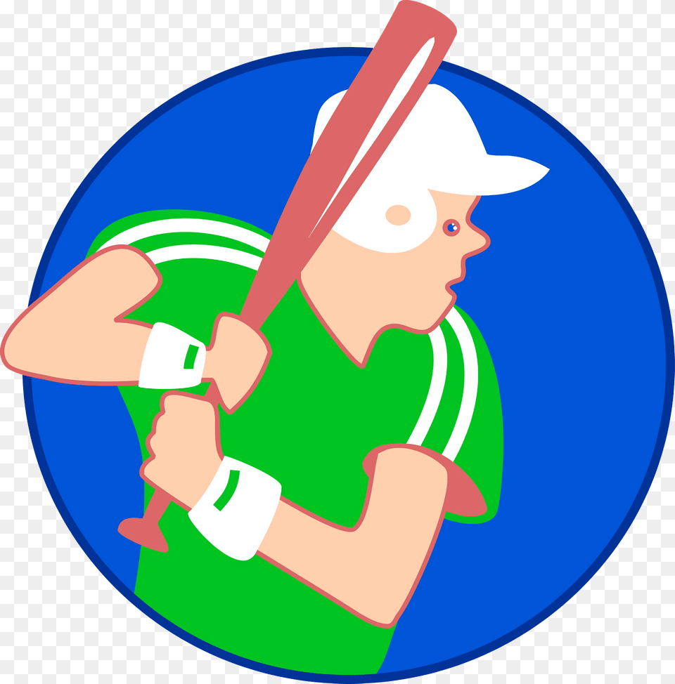 Baseball Player Icon Clipart, People, Person, Baby, Baseball Bat Free Png Download