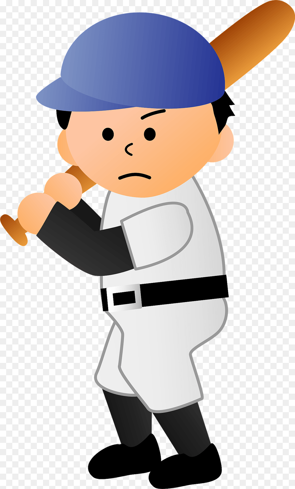 Baseball Player Is Up To Bat Clipart, Athlete, Team, Sport, Person Free Transparent Png
