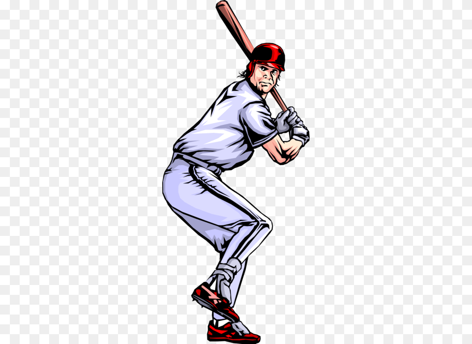 Baseball Player Ready To Swing, Team Sport, Athlete, Ballplayer, Team Png