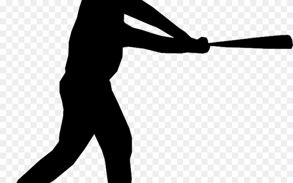 Baseball Player Silhouette Clip Art Hot Trending Now, People, Baseball Bat, Sport, Person Free Png Download