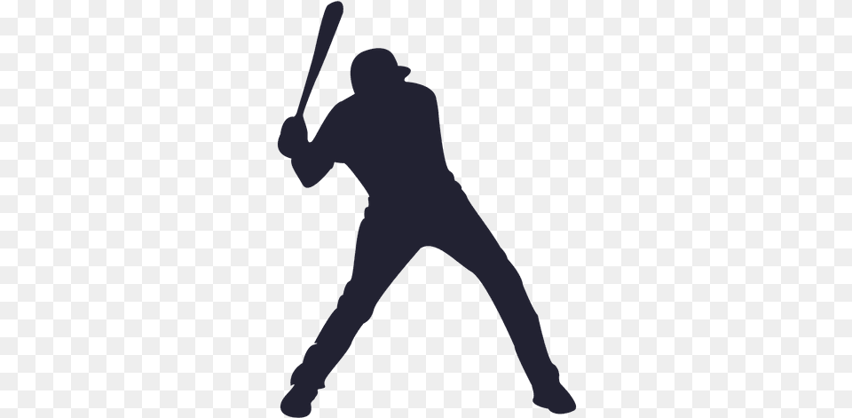 Baseball Player Silhouette Transparent U0026 Svg Vector File Baseball Player Silhouette, Team Sport, Team, Sport, Person Png