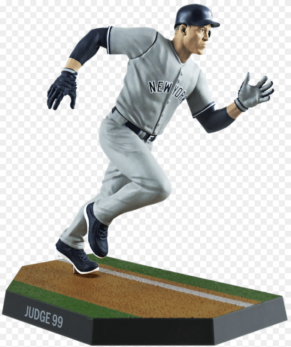 Baseball Player Transparent Aaron Judge Baseball Figures, Team Sport, People, Glove, Person Png Image