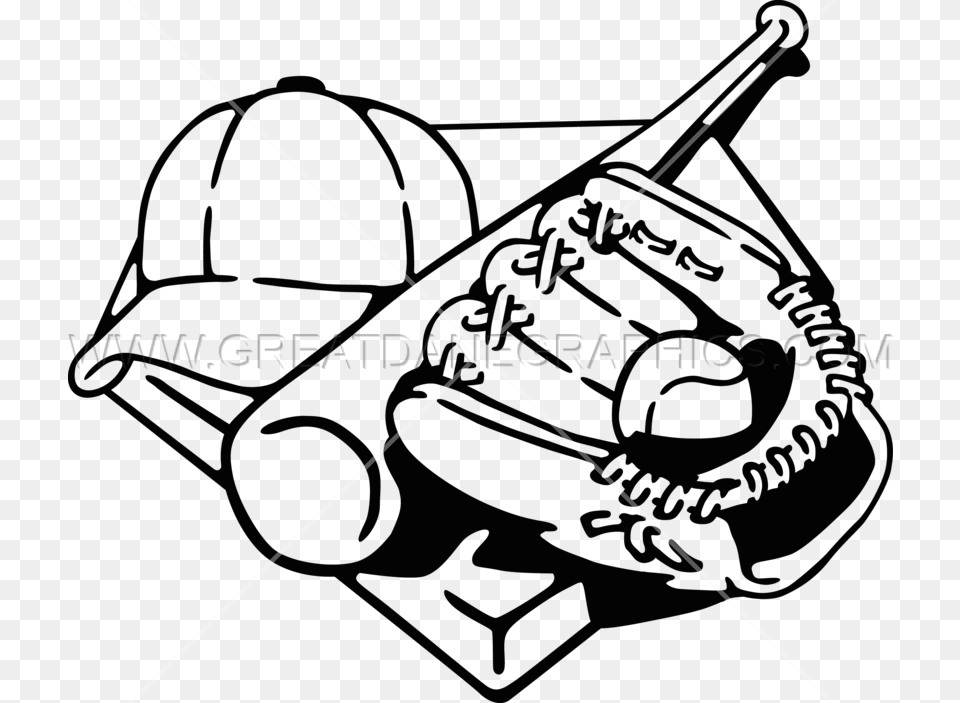 Baseball Players Equipment Production Ready Artwork For T Shirt, Grass, Lawn, Plant, Device Png