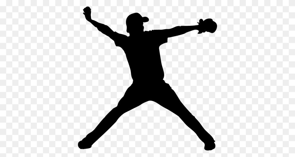 Baseball Players Silhouettes, People, Person, Adult, Male Png Image